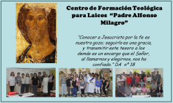Logotipo de Centro de Formación Teológica para Laicos "Padre Alfonso Milagro"